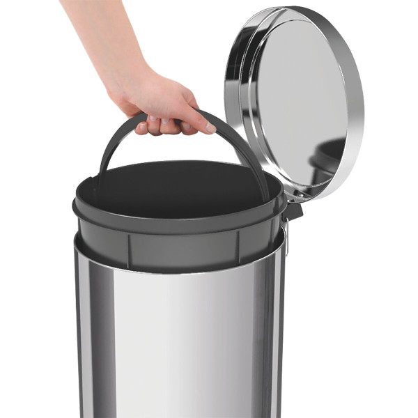 Lixeira Inox com Pedal  30 litros