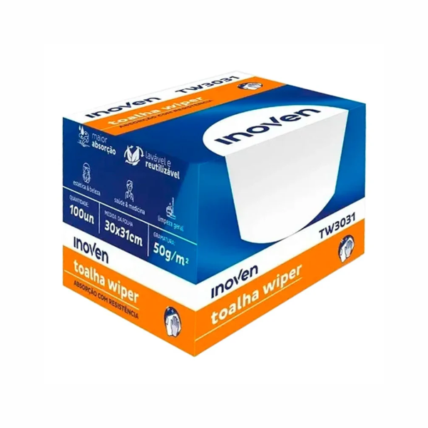 Pano Wiper 30x31 Caixa com 100